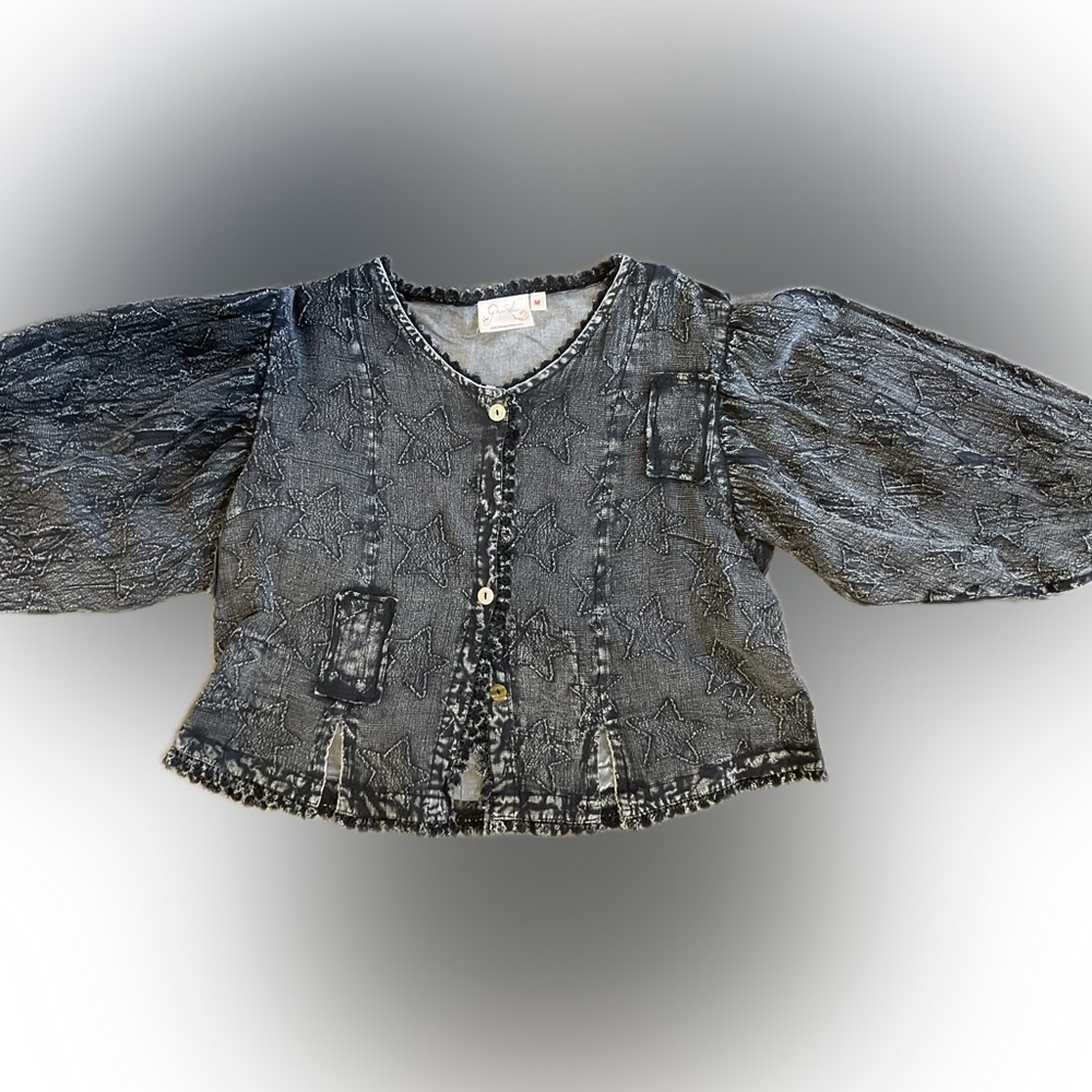 Cropped star jacket - Picture 3 of 7